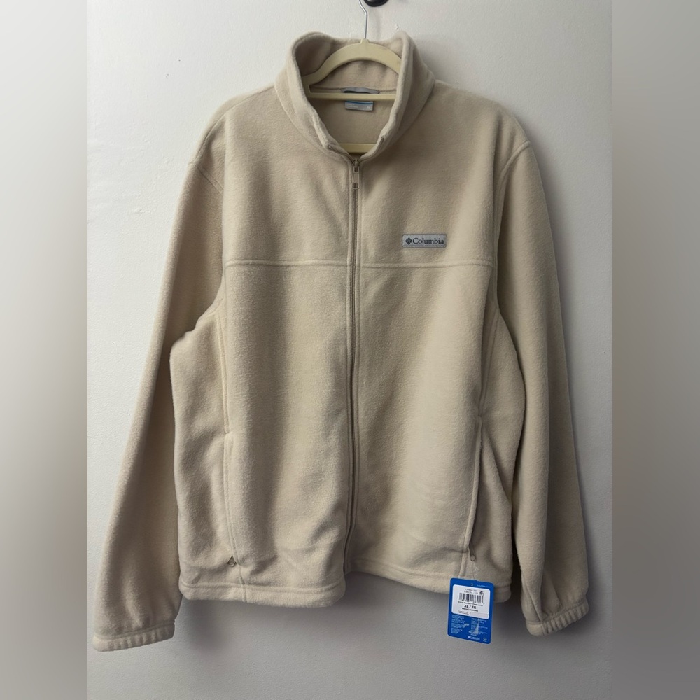Columbia Cream Fleece Jacket